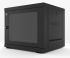 Serveredge 9RU Fully Assembled Wall Mount Server Cabinet - 600mm Wide &amp; 600mm Deep - Black Unit Dimensions 600mm X 600mm X 504mm
